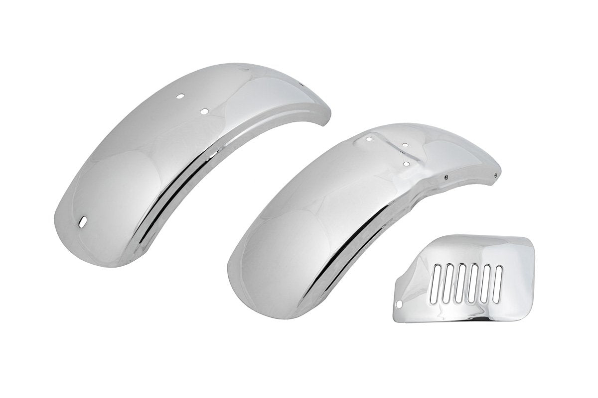 TB Parts Fender & Guard Kit, Chrome - CT70 K0